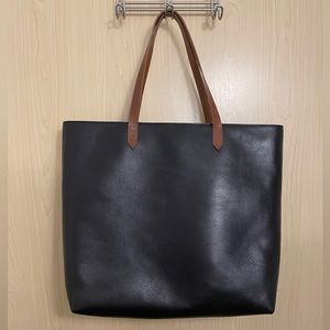 Zip-Top Transport Tote in True Black Brown
